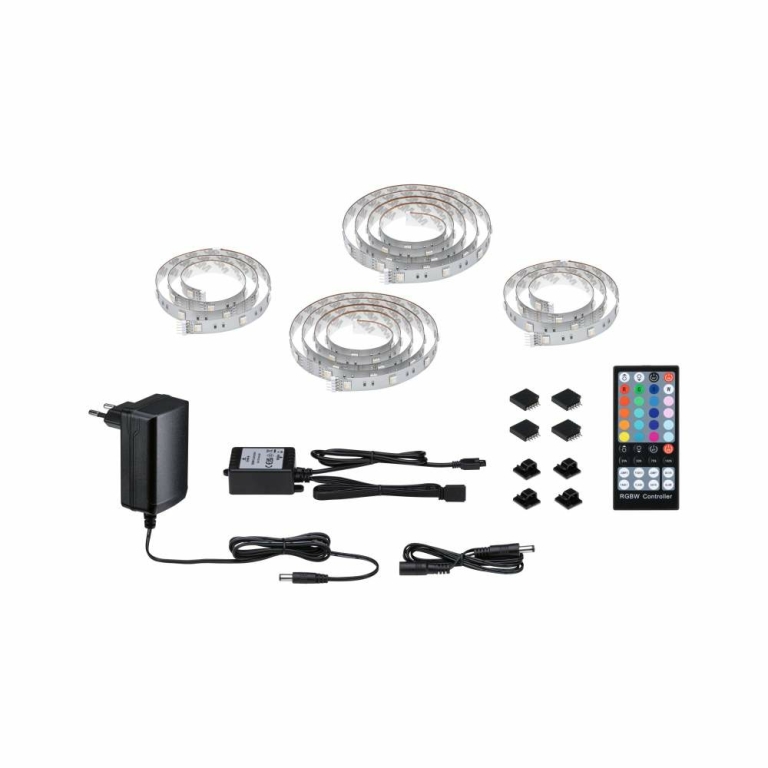 Paulmann MaxLED 250 LED Strip TV Comfort Basisset 55 Zoll 3,6m   20,5W 277lm/m 30LEDs/m 3000K 24VA