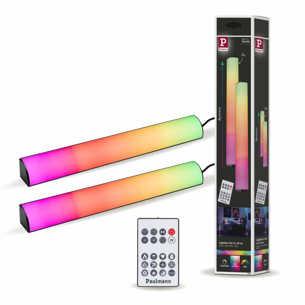 LED-Streifen mehrfarbig RGB - USB-betrieben - 2 Meter - PartyFunLights