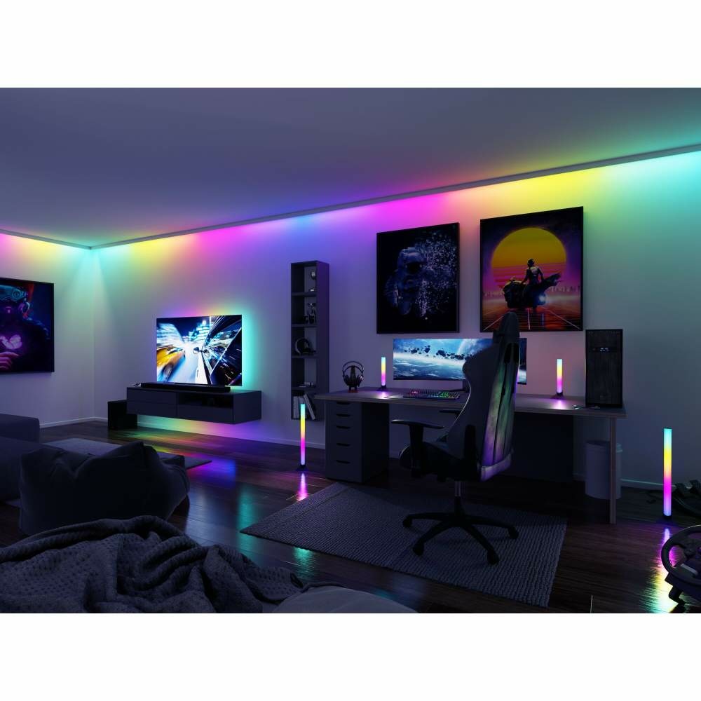 Paulmann 78880 EntertainLED USB LED Strip RGB TV-Beleuchtung 55 Zoll 2m 35W  60LEDs/m