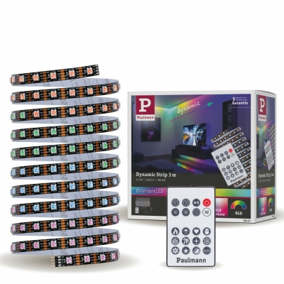 Paulmann EntertainLED LED Stripe Dynamic RGB 3m   5W  60LEDs/m  10VA