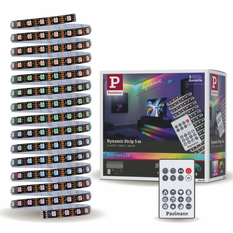 Paulmann 78880 EntertainLED USB LED Strip RGB TV-Beleuchtung 55 Zoll 2m 35W  60LEDs/m | Lampen1a