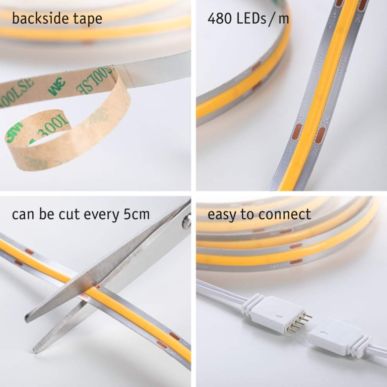 Paulmann MaxLED 500 LED Strip Full-Line COB Basisset 3m 19W 1500lm 480LEDs/m 2700K 36VA