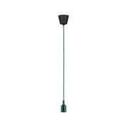 Neordic Pendelleuchte Ketil  E27   max. 60W Grün#Schwarz dimmbar Silikon#Kunststoff