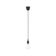 Neordic Pendelleuchte Ketil  E27   max. 60W Grün#Schwarz dimmbar Silikon#Kunststoff