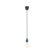 Neordic Pendelleuchte Ketil  E27   max. 60W Nachtblau#Schwarz dimmbar Silikon#Kunststoff