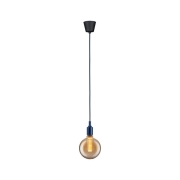 Neordic Pendelleuchte Ketil  E27   max. 60W Nachtblau#Schwarz dimmbar Silikon#Kunststoff