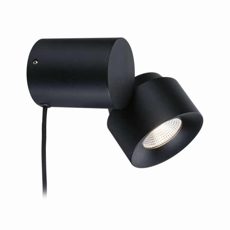 Paulmann LED Tischleuchte Puric Pane Smart Home ZigBee 300lm 3W 2700K Schwarz 2in1 dimmbar schwenkbar