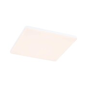 VariFit LED Einbaupanel Veluna Edge IP44 eckig 200x200mm 1500lm 3000K Weiß dimmbar
