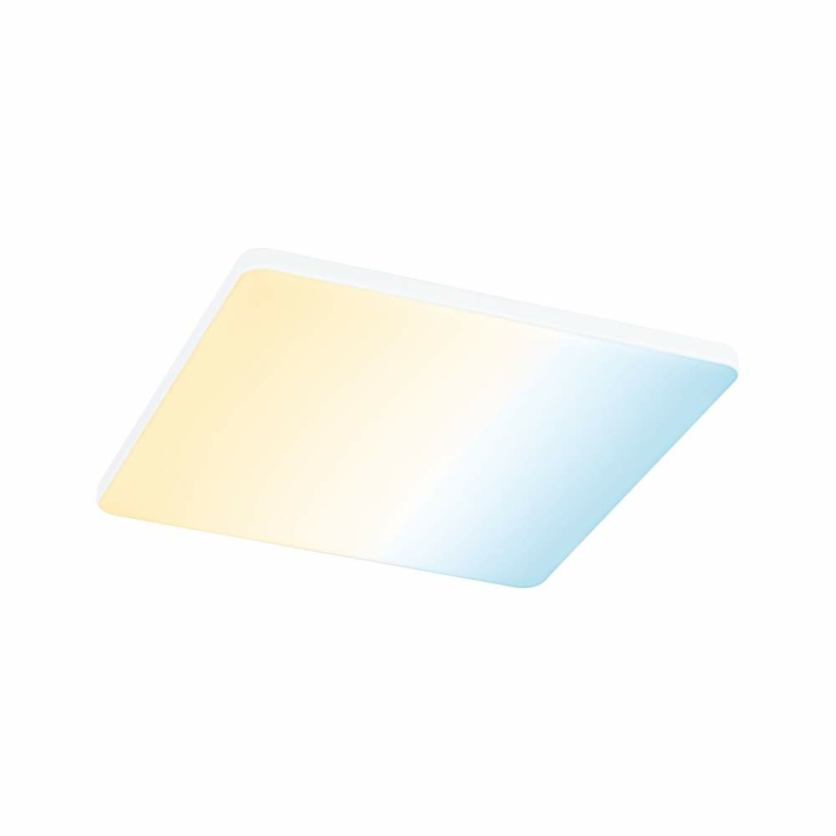 Paulmann VariFit LED Einbaupanel Veluna Edge IP44 eckig 200x200mm 1400lm Tunable White Weiß dimmbar