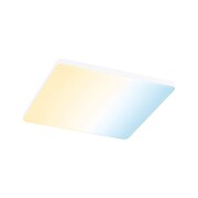 VariFit LED Einbaupanel Veluna Edge IP44 eckig 200x200mm 1400lm Tunable White Weiß dimmbar