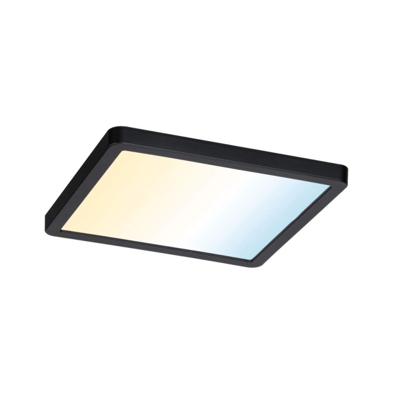 Paulmann VariFit LED Einbaupanel Smart Home Zigbee Areo IP44 eckig 175x175mm Tunable White Schwarz dimmbar
