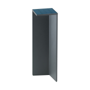 Sigor NUSOLAR Akku-Solarleuchte 500mm anthrazit LED eckig IP54 Aluminium inkl. Erdspieß