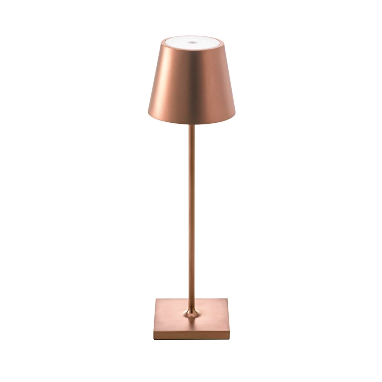 SIGOR Sigor Nuindie Akku-Tischleuchte  bronze LED rund 380mm IP54 dimmbar Flex-Mood Easy-Connect