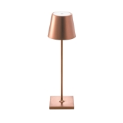 Sigor Nuindie Akku-Tischleuchte  bronze LED rund 380mm IP54 dimmbar Flex-Mood Easy-Connect