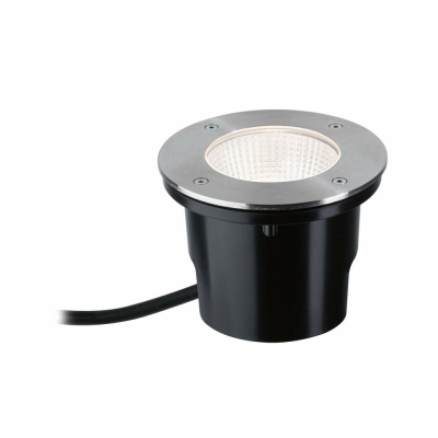 Paulmann LED Bodeneinbauleuchte Durea  IP67 rund 153mm 3000K 8W 600lm 230V Edelstahl Metall