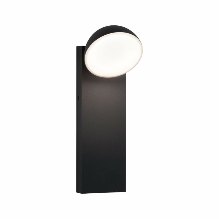 Paulmann LED Außenwandleuchte Puka anthrazit aluminium IP44 460lm 3000K 230V seewasserresistent
