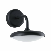 LED Außenwandleuchte Nostro  seewasserresistent IP44 rund 180x250mm 3000K 10W 900lm 230V  Anthrazit Aluminium