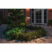 LED Pollerleuchte Nostro  seewasserresistent IP44 rund 1.135mm 3000K 10W 900lm 230V  Anthrazit  Aluminium