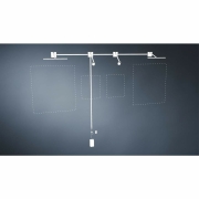 LED Bilderleuchte Xana Komplettset 2700K 420lm 230/24V 5,5W dimmbar Alu gebürstet