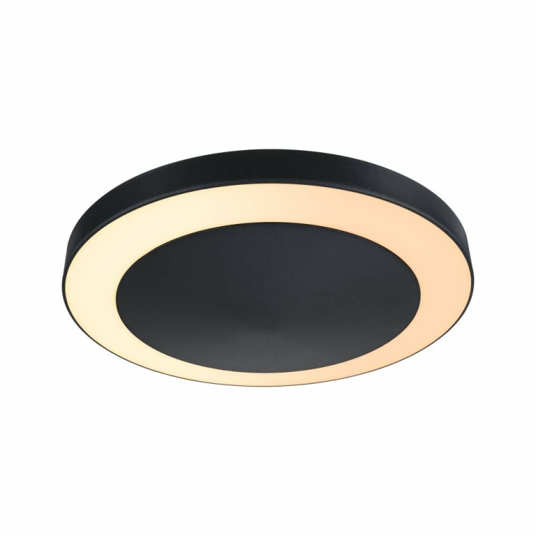 Paulmann LED Deckenleuchte ZigBee Smart Home Circula rund anthrazit Bewegungsmelder & Dämmerungssensor IP44 880lm 3000K 230V Tunable Warm insektenfreundlich