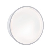 LED Außenwandleuchte Platomo weiß rund IP44 1200lm 3000K seewasserresistent (LED fest verbaut)