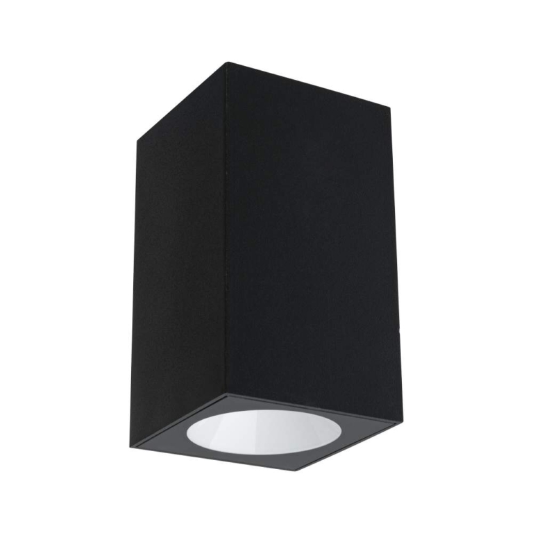 Paulmann LED Außenwandleuchte Flame insektenfreundlich IP44 eckig 58x103mm 2200K 4W 265lm 230V 75° Anthrazit Metall