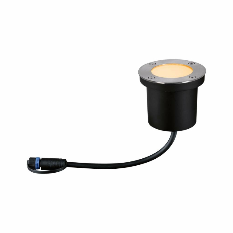 Paulmann Plug & Shine LED Bodeneinbauleuchte Floor Einzelleuchte  IP67 2200K 4,5W   Anthrazit