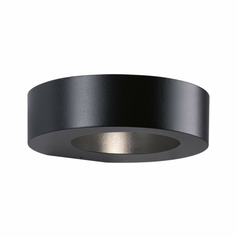 Paulmann LED Außenwandleuchte Renga anthrazit IP44 270lm 3000K seewasserresistent (LED fest verbaut)