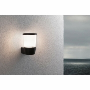 LED Außenwandleuchte Bako  seewasserresistent IP44  110x140mm  max. 20W  230V  Anthrazit Alu