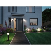 LED Außenwandleuchte Bako  seewasserresistent IP44  110x140mm  max. 20W  230V  Anthrazit Alu