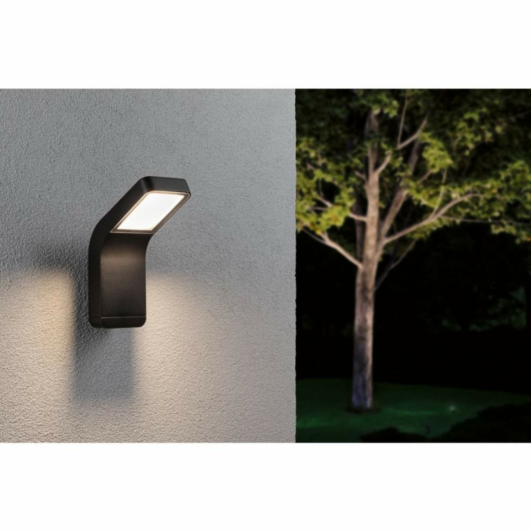 Paulmann LED Außenwandleuchte Kulma anthrazit aluminium IP44 520lm 3000K 230V seewasserresistent