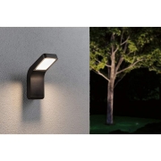LED Außenwandleuchte Kulma anthrazit aluminium IP44 520lm 3000K 230V seewasserresistent