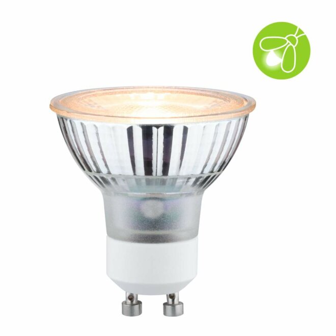 Paulmann 28972 LED Reflektor Goldlicht insektenfreundlich GU10 230V 320lm  43W 2200K | Lampen1a | Deckenlampen