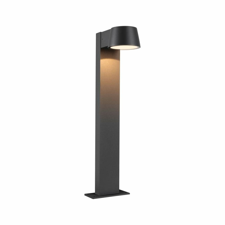 Paulmann LED Pollerleuchte Capea Insektenfreundlich IP44  500mm 2200K 6W 450lm 230V 98° Schwarz  Aluminium