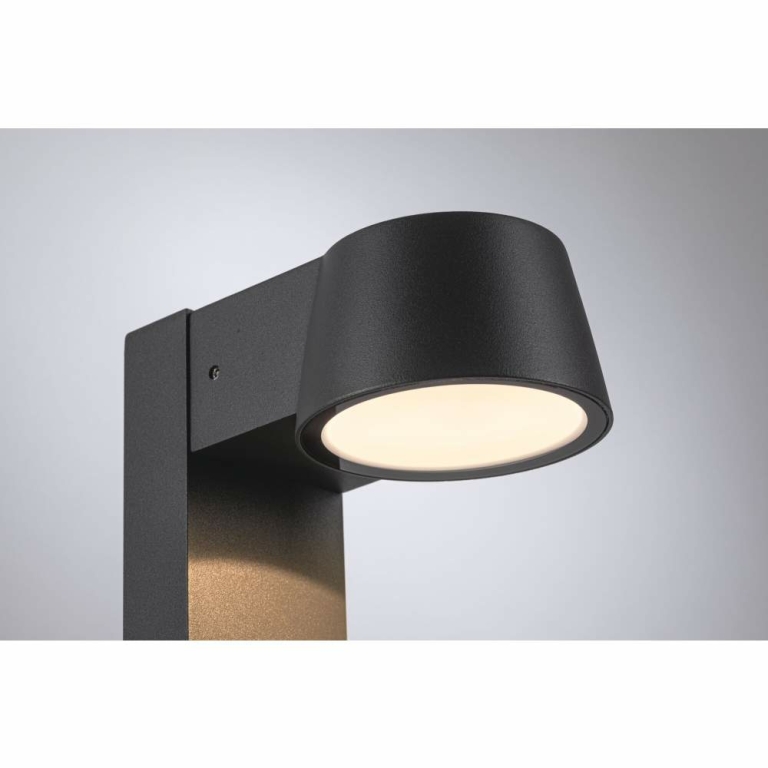 Paulmann LED Pollerleuchte Capea Insektenfreundlich IP44  500mm 2200K 6W 450lm 230V 98° Schwarz  Aluminium