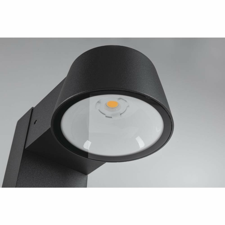 Paulmann LED Pollerleuchte Capea Insektenfreundlich IP44  500mm 2200K 6W 450lm 230V 98° Schwarz  Aluminium