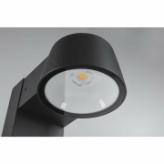 LED Pollerleuchte Capea Insektenfreundlich IP44  500mm 2200K 6W 450lm 230V 98° Schwarz  Aluminium