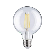 Filament 230V LED Globe G95 E27  806lm 7,5W 2700K dimmbar Klar