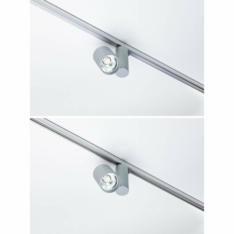 Paulmann Paulmann ProRail3 Zubehör Schienenabdeckung Grau 3er-Set Länge 67cm für ProRail Stromschiene