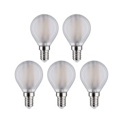 Filament 230V LED Tropfen E14  5x470lm 5x4,8W 4000K  Matt