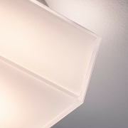 LED Deckenleuchte Maro eckig IP44  3000K 430lm 230V 6,8W  Weiß