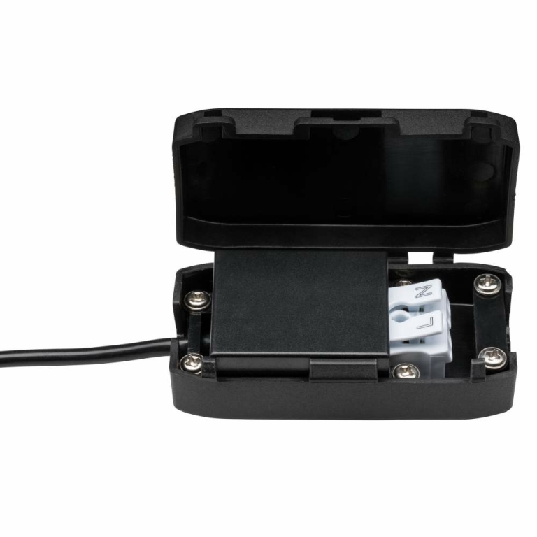 Paulmann LED Einbauleuchte Nova Plus Coin Einzelleuchte schwenkbar IP65 rund 93mm 30° Coin 6W 470lm 230V dimmbar 2700K Schwarz matt