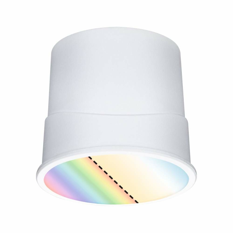 Paulmann LED Modul Einbauleuchte Smart Home Zigbee Base Coin    rund 50mm  Coin 4,9W 420lm 230V dimmbar RGBW+ Satin