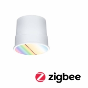 LED Modul Einbauleuchte Smart Home Zigbee Base Coin    rund 50mm  Coin 4,9W 420lm 230V dimmbar RGBW+ Satin