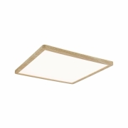 LED Panel Atria Shine Backlight  IP44 eckig 293x293mm  16W 1600lm 3000K Holzoptik