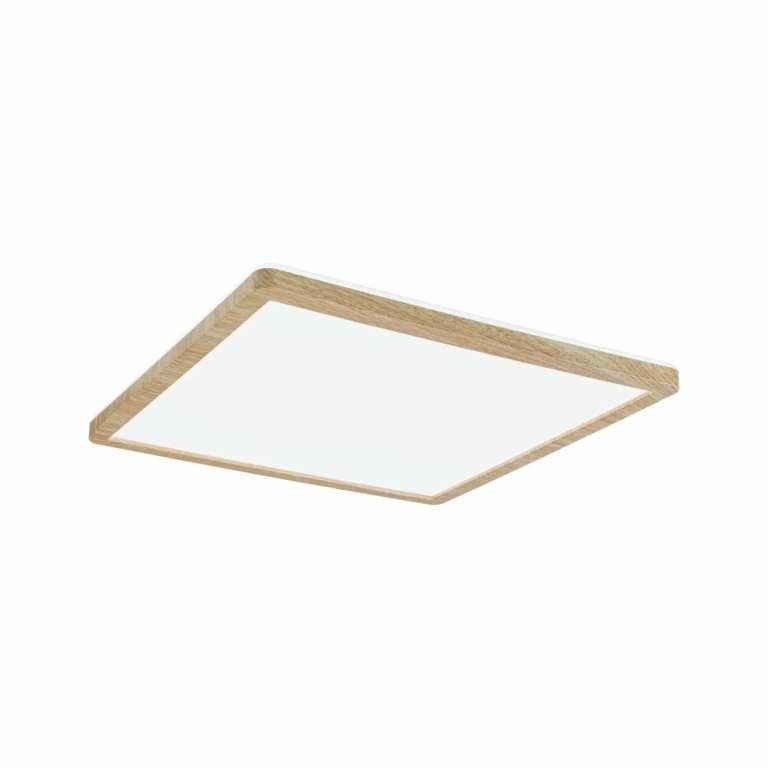 Paulmann LED Panel Atria Shine Backlight  IP44 eckig 293x293mm  16W 1600lm 4000K Holzoptik