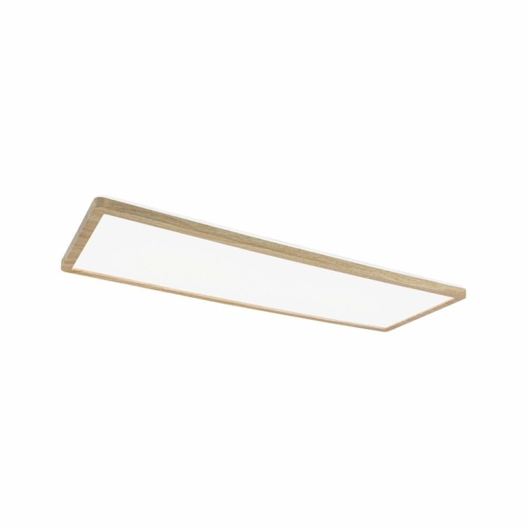 Paulmann LED Panel Atria Shine Backlight  IP44 eckig 580x200mm  22W 2300lm 4000K Holzoptik