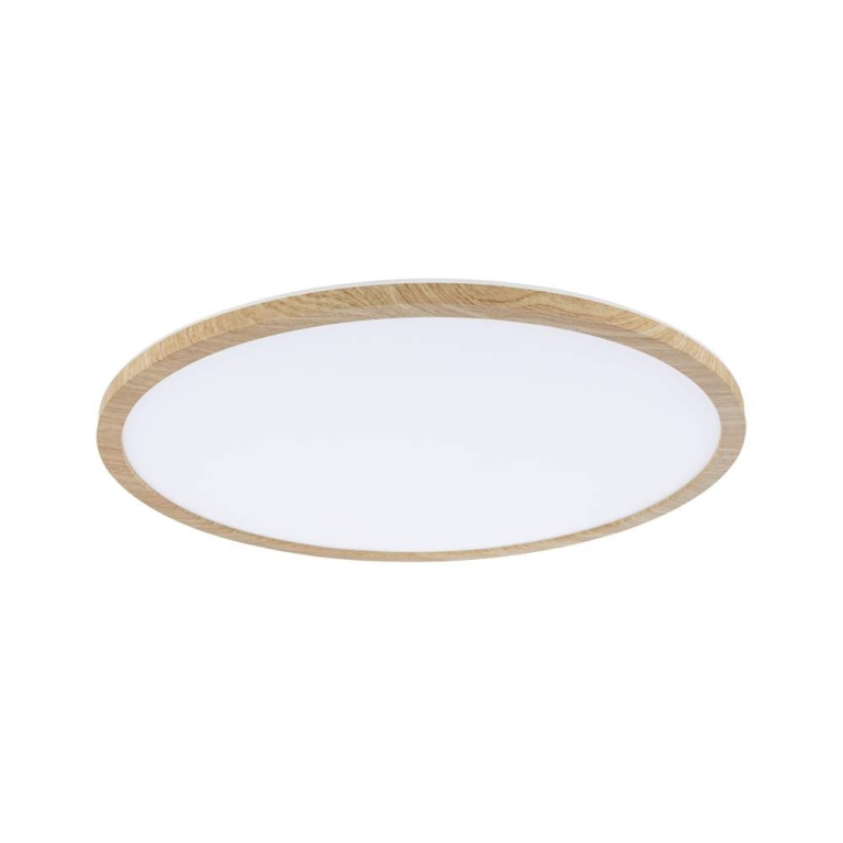 Paulmann LED Panel Atria Shine Backlight  IP44 rund 420mm  22W 2300lm 4000K Holzoptik