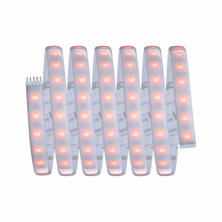 Paulmann MaxLED 1000 LED Strip RGBW Einzelstripe  2,5m  IP44 28W 1000lm/m 72LEDs/m RGBW