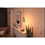 Metallic Glow Standard 230V LED Leuchtmittel Zyl E27 Helix 110lm 3,5W 1800K  Schwarz